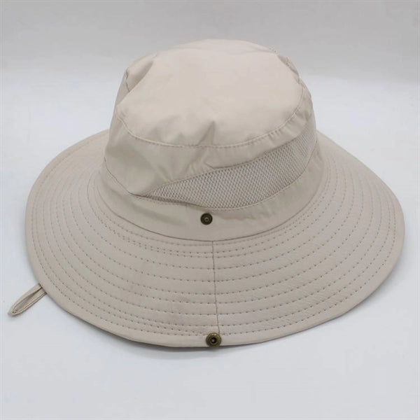 Side Mesh Bucket Fisherman Hat