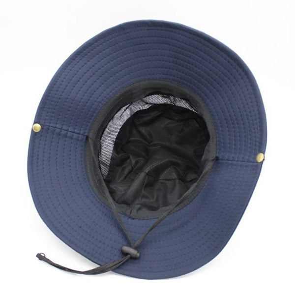 Side Mesh Bucket Fisherman Hat