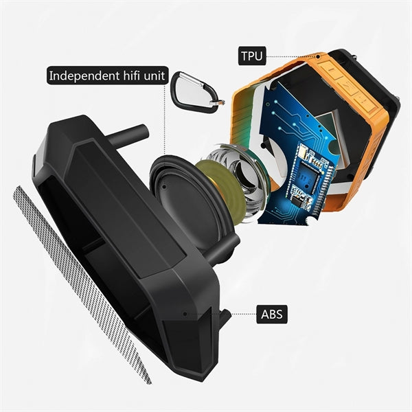 Waterproof Portable Bluetooth Wireless Speaker