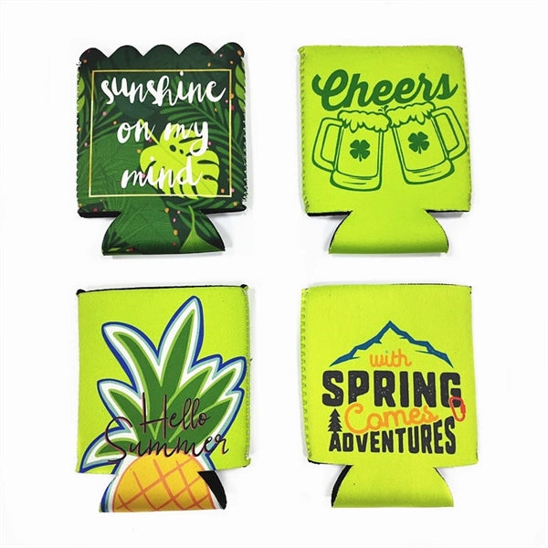 Collapsible cup bottle can sleeve customize