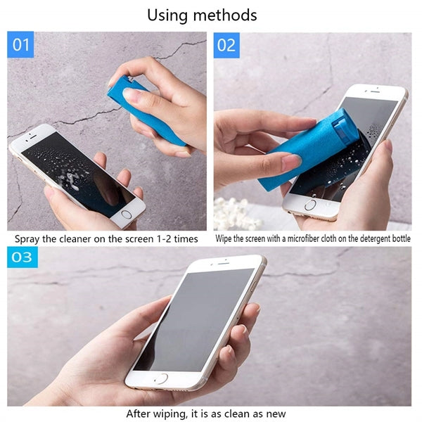 2022 Best Magical Touch Screen Cleaner Kit,Spray Bottle Wipe