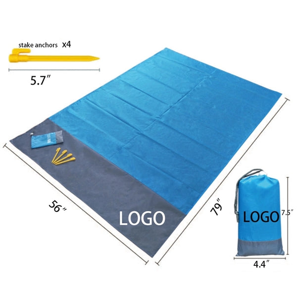 Foldable Picnic Blanket With Storage Bag