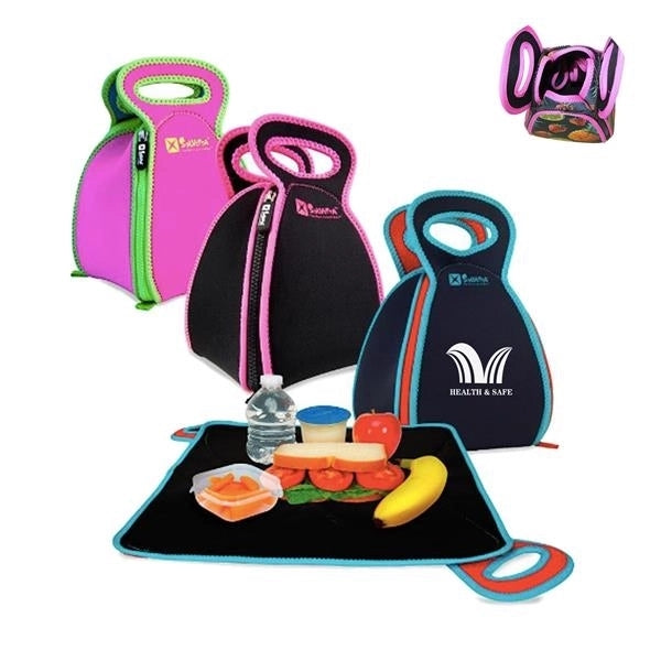 Neoprene Placemat Lunchbox Insulation Table Mat Picnic Bag