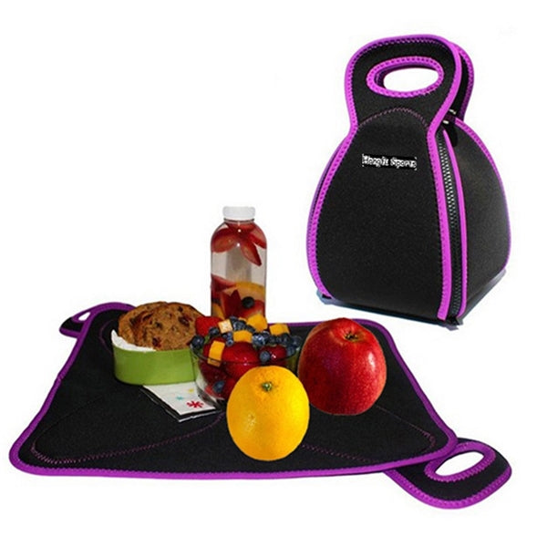 Neoprene Placemat Lunchbox Insulation Table Mat Picnic Bag