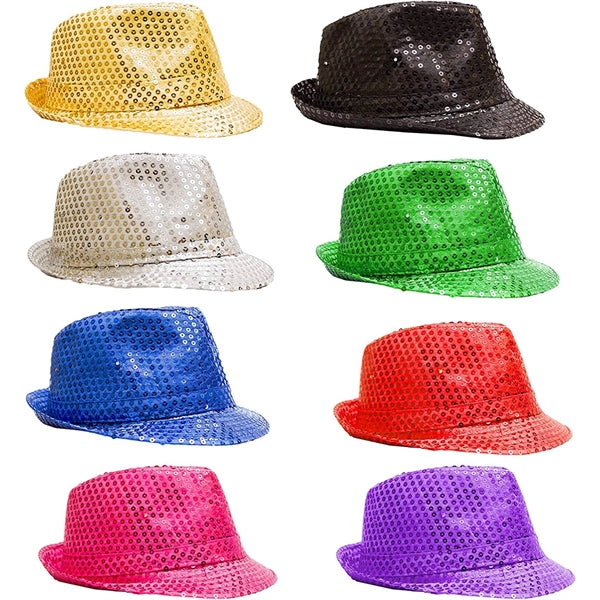 Sequin Fedoras Hats