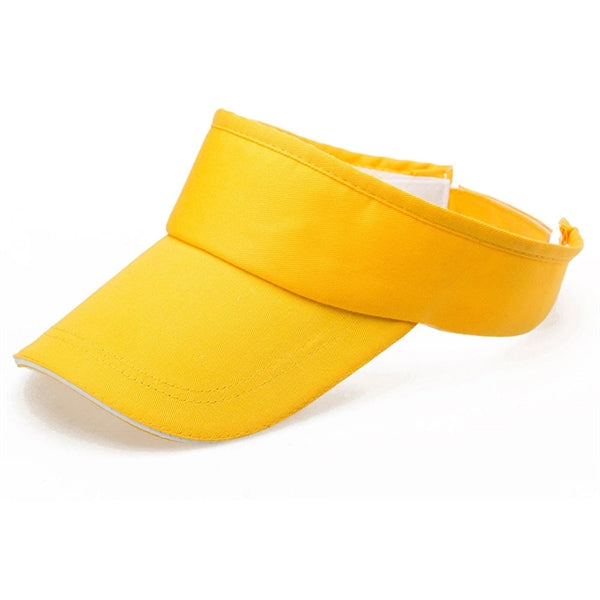 Twill Cotton Visor Cap