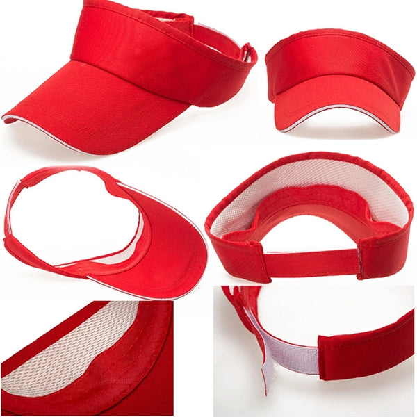 Twill Cotton Visor Cap