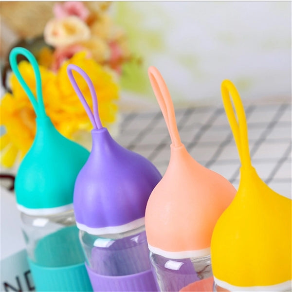 9.5oz Water Glass Bottle Rope Cup
