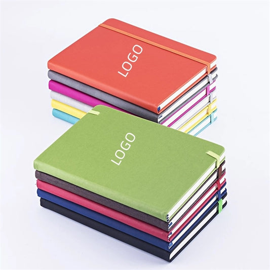 A5 Hardback Horizontal PU Cover Notebook