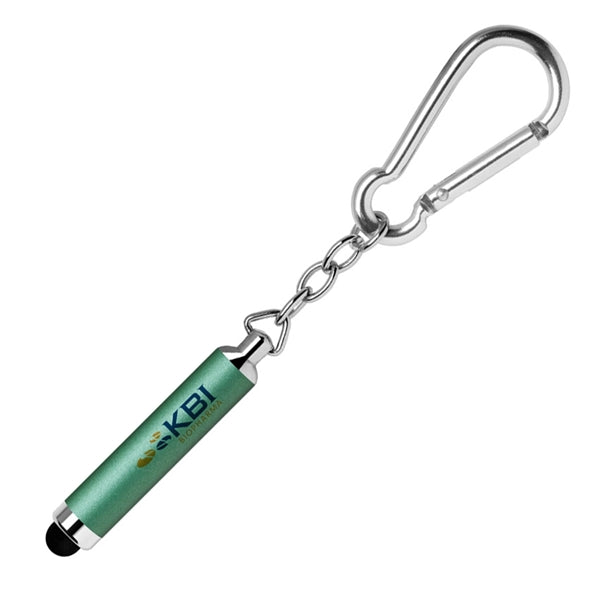 Stylus-340 Custom Stylus Carabiner Keychain