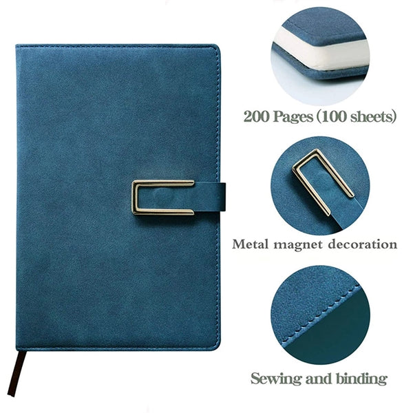 Journal Notebook With With Leather Cover
