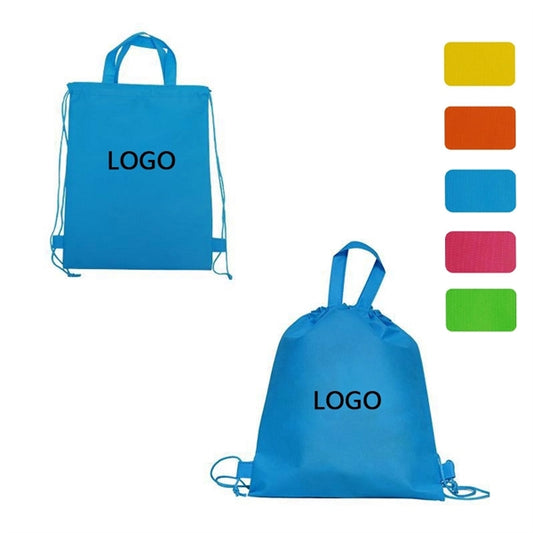 Drawstring Tote Shopping Bag