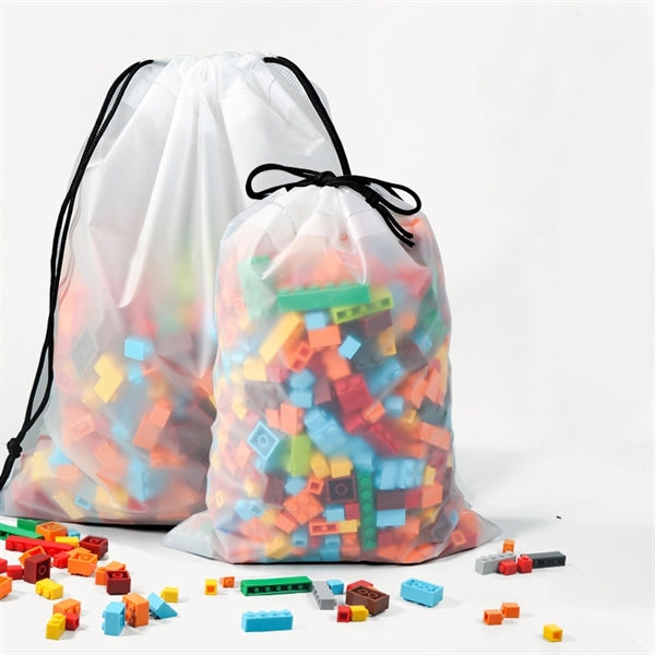 Frosted Drawstring Sack