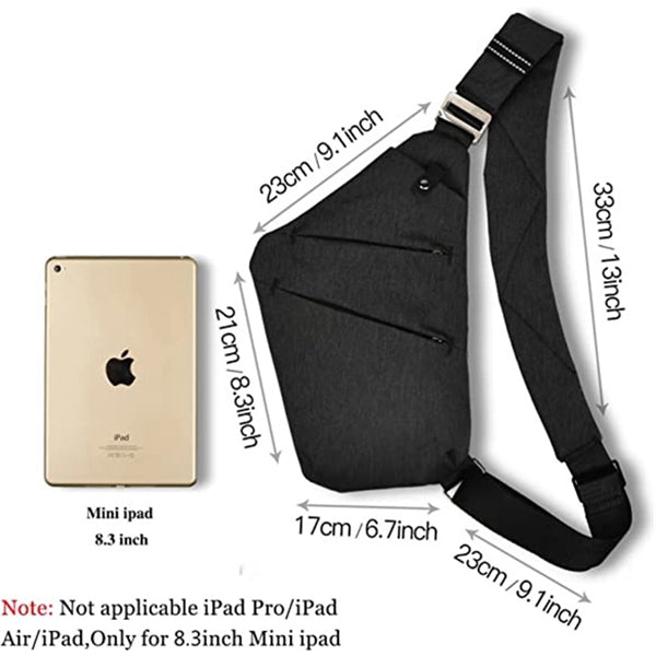 Anti-Theft Crossbody Shoulder Bag For Men And Women