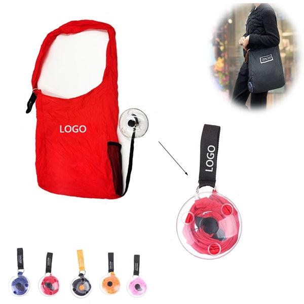 Folding Telescopic Small Disc Shopping Bag
