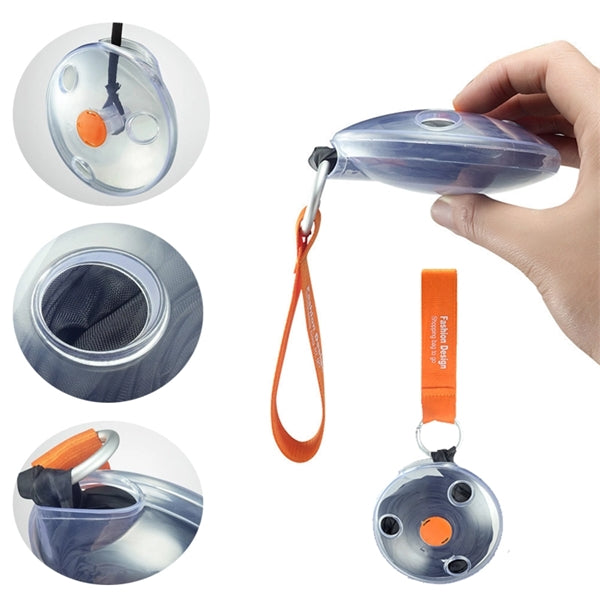 Folding Telescopic Small Disc Shopping Bag