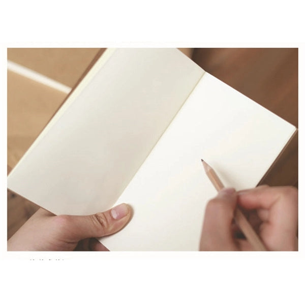 Eco Kraft Paper Blank Jotters Note Notebook Daily Memo Pad