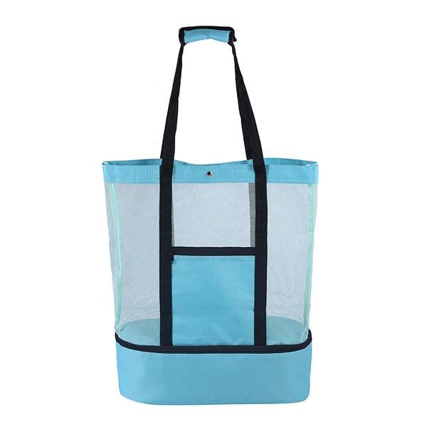 Beach Bag with Cooler Button