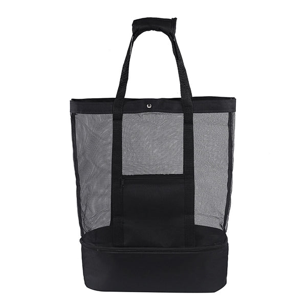 Beach Bag with Cooler Button