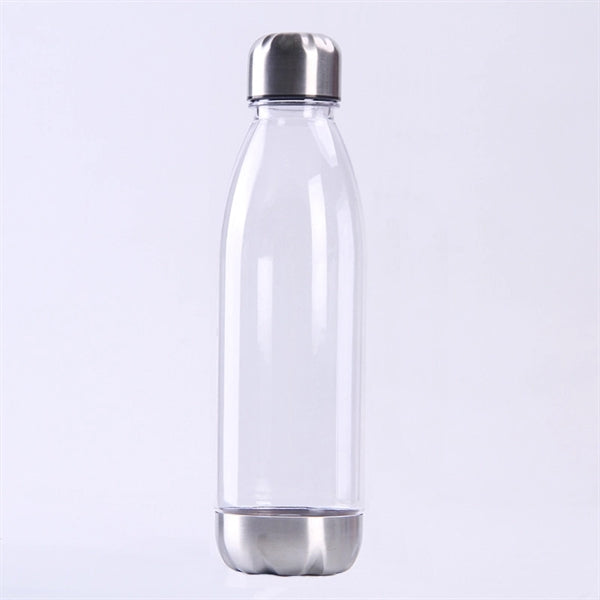 Single Wall Plastic Water Bottle-25 oz.