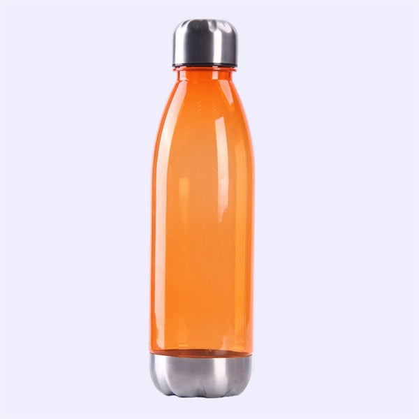 Single Wall Plastic Water Bottle-25 oz.