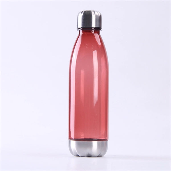 Single Wall Plastic Water Bottle-25 oz.