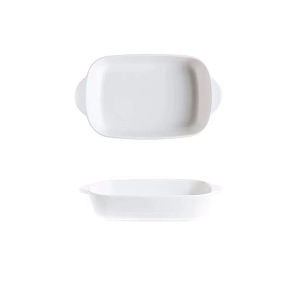 Small Ceramic Baking Dish with Double Handle