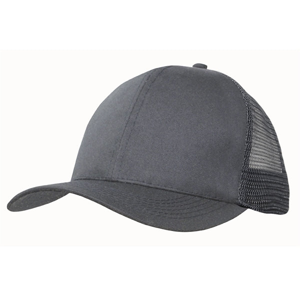 Recycled Twill with Mesh Back Cap