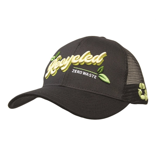 Recycled Twill with Mesh Back Cap