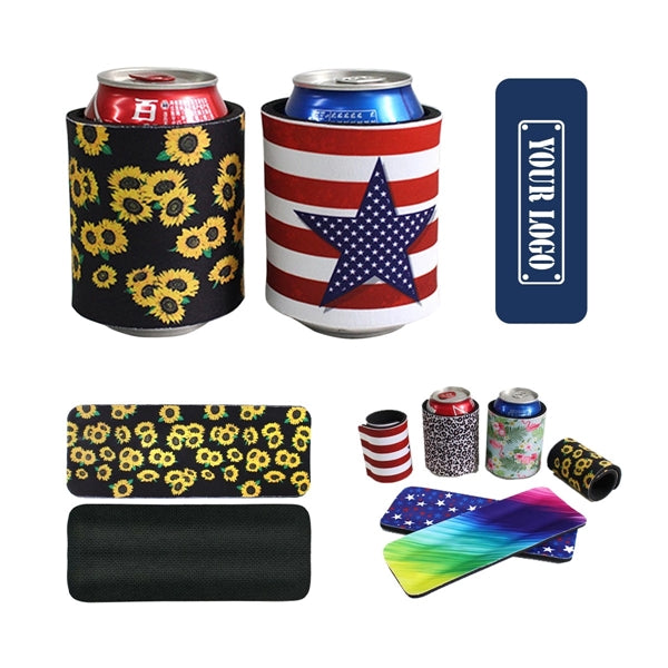 Slap Can Cooler Beverage Sleeve Neoprene Bottle