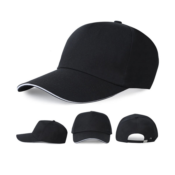Five-panel Cotton Baseball Cap