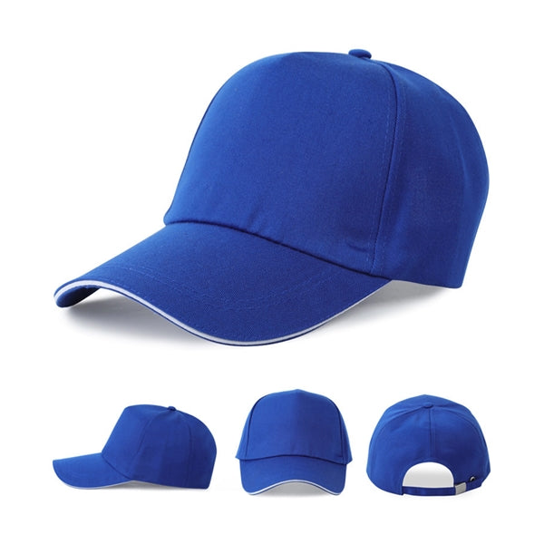 Five-panel Cotton Baseball Cap
