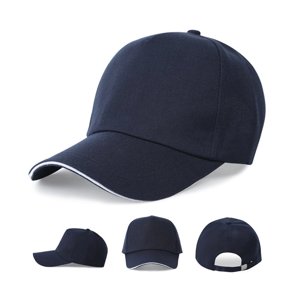 Five-panel Cotton Baseball Cap