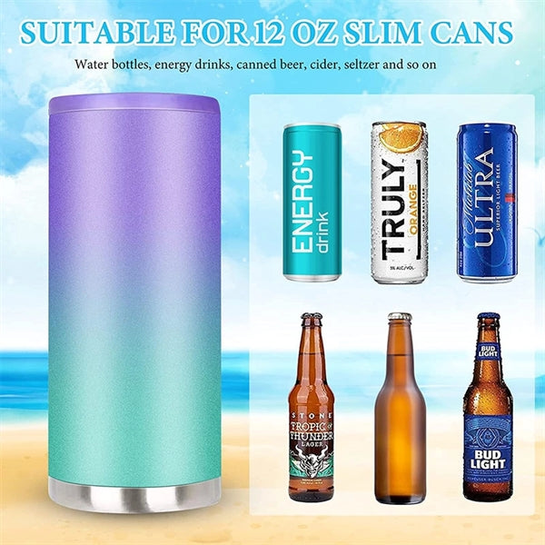 Skinny Can Cooler For Slim Beer