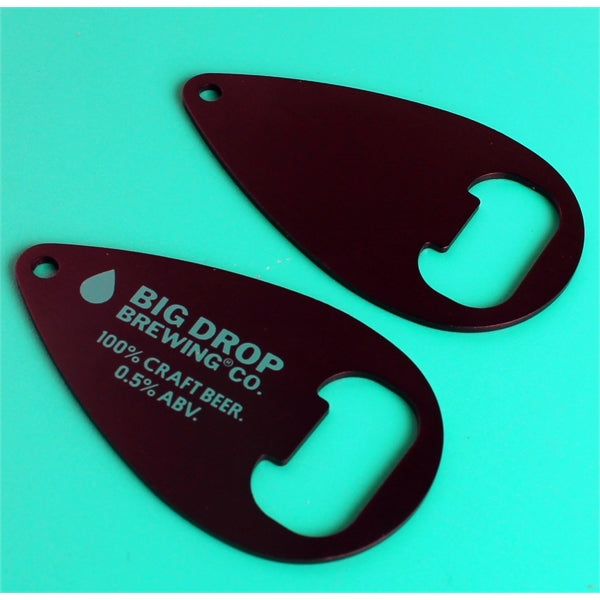 Stainless Steel Teardrop Bottle Opener