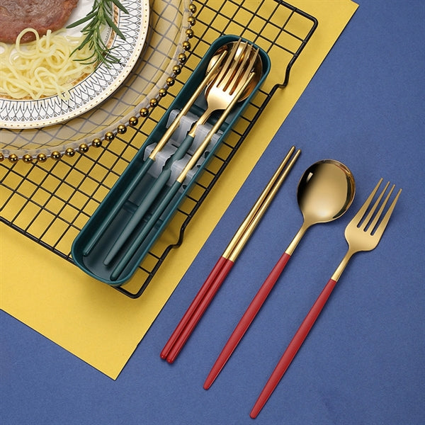Stainless Steel Cutlery Three Piece Set