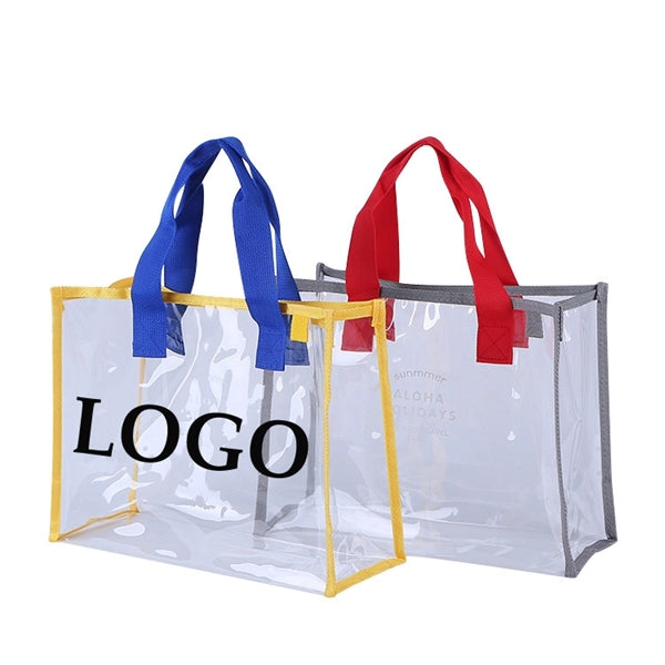 Transparent PVC Tote Bag