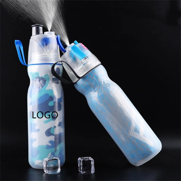 Misting Water Bottle 2-In-1 Mist And Sip Function