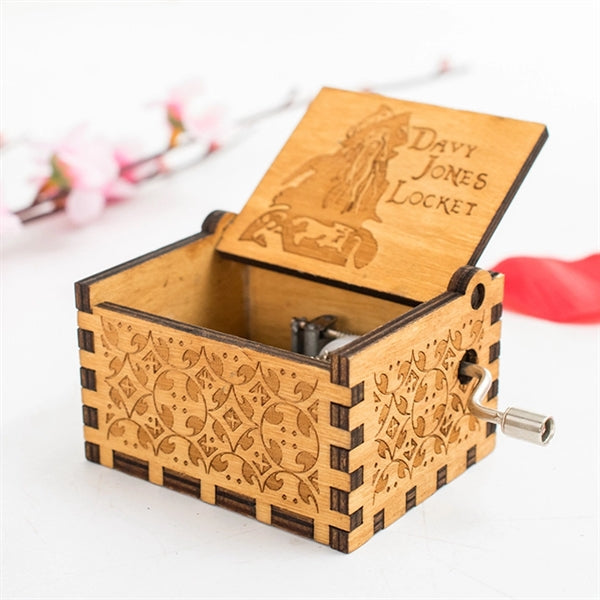 Mini Wooden Music Box Wife Girlfriend Gift