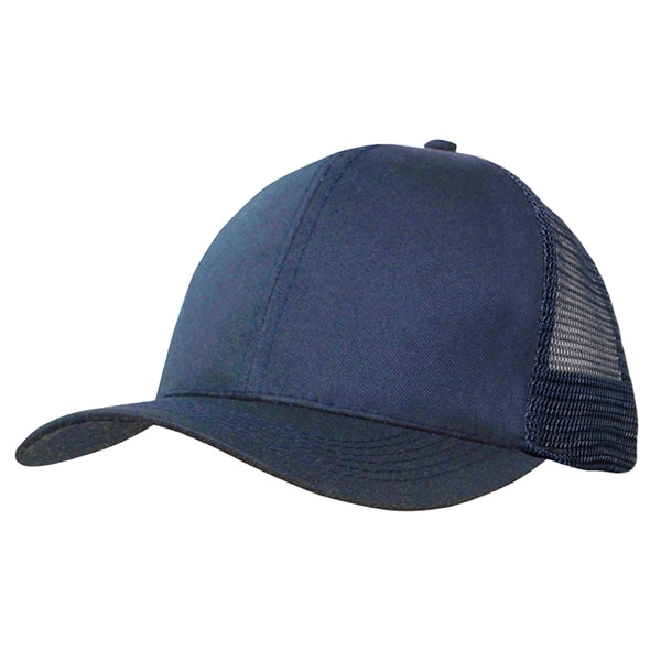 Recycled Twill with Mesh Back Cap