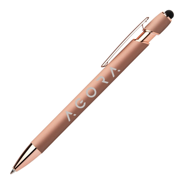 Ellipse Softy Rose Gold Classic w/ Stylus - Silver Laser