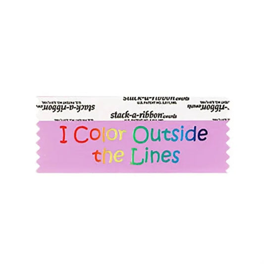 I Color Outside The Award Ribbon