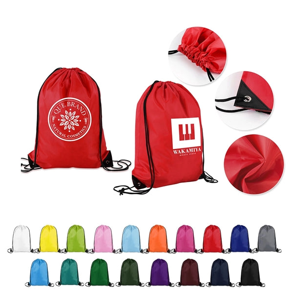 Drawstring Backpack Bag Sport Gym Sackpack