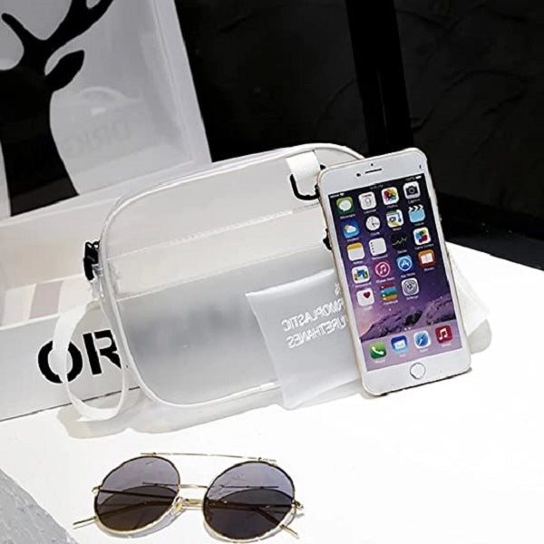 Clear Purse Mini Messenger Bag