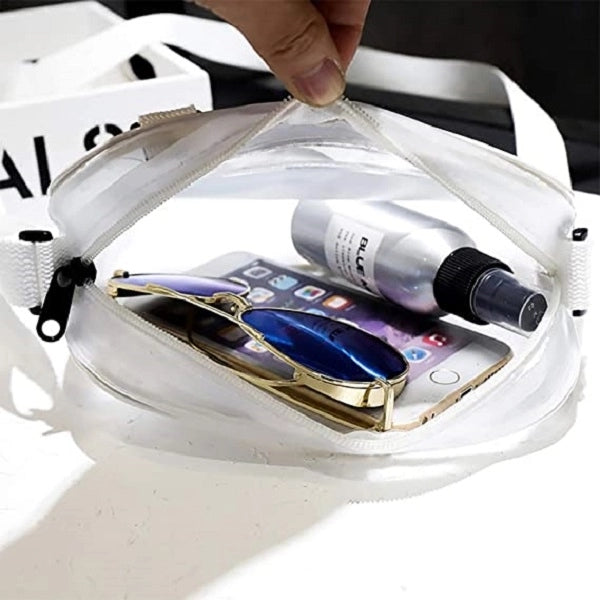 Clear Purse Mini Messenger Bag