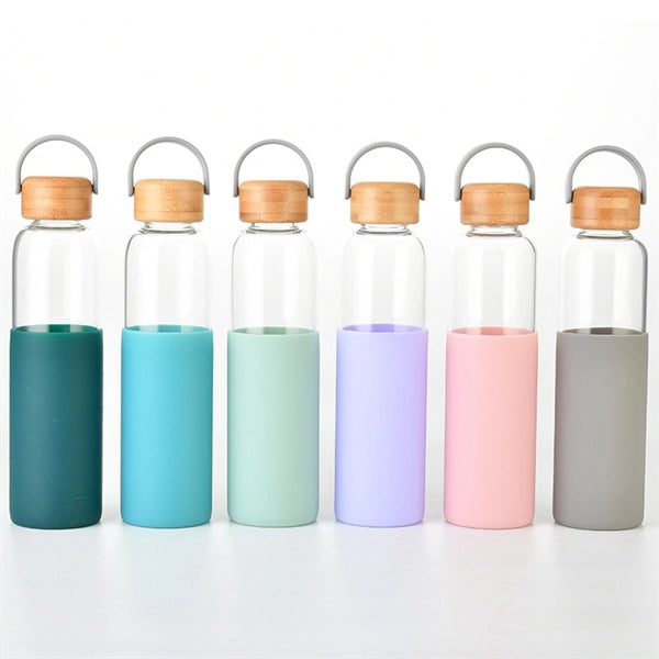Tahiti Bamboo Glass Bottle