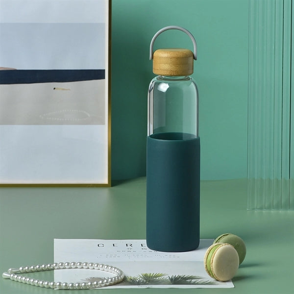 Tahiti Bamboo Glass Bottle