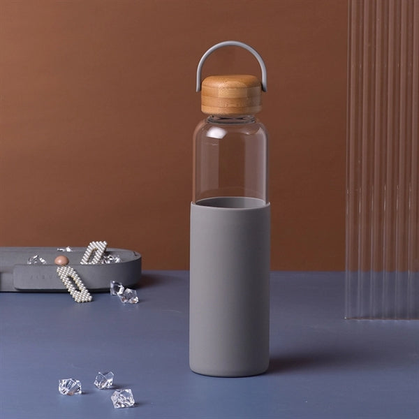 Tahiti Bamboo Glass Bottle