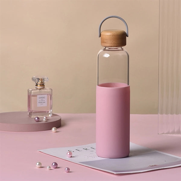 Tahiti Bamboo Glass Bottle