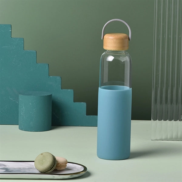 Tahiti Bamboo Glass Bottle